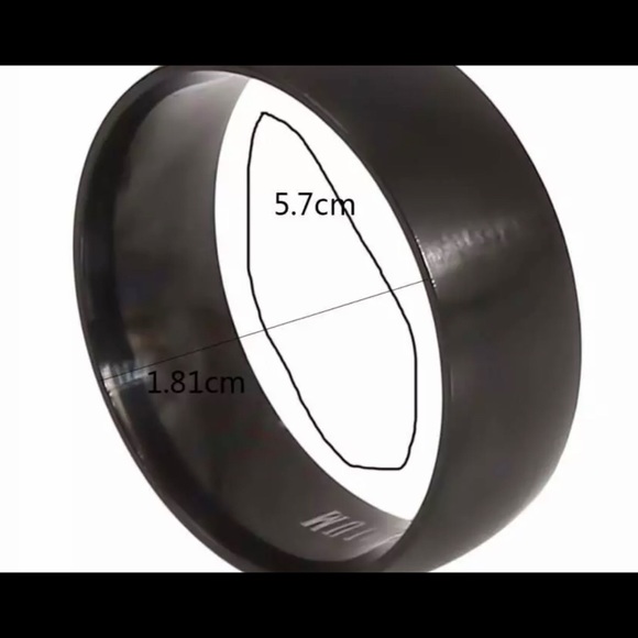 Unisex Rings Titanium Steel Chic Gorgeous Jewelry - Picture 13 of 16